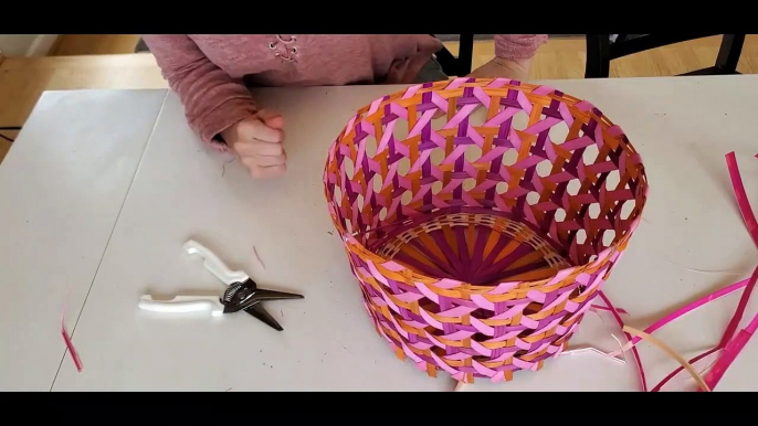 Diy Tobacco Basket Using An Easter Basket!!