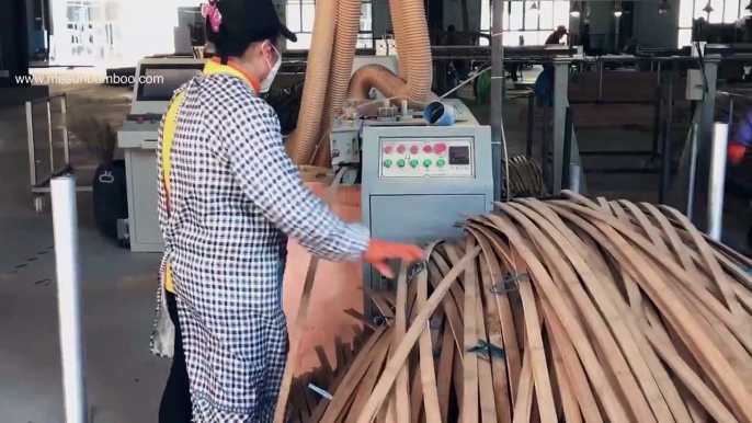 Incredible Bamboo Processing Factory, Amazing  Modern Automatic Wood Processor Production Factory