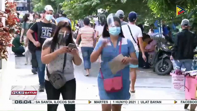 GCQ with restrictions, ipatutupad sa NCR plus hanggang June 15; Pagbiyahe sa iba't ibang panig ng bansa ng NCR plus residents kahit para sa leisure activities, pinayagan na; PHL, magbibigay ng $1-M para sa COVAX facility ayon kay Pres. Duterte