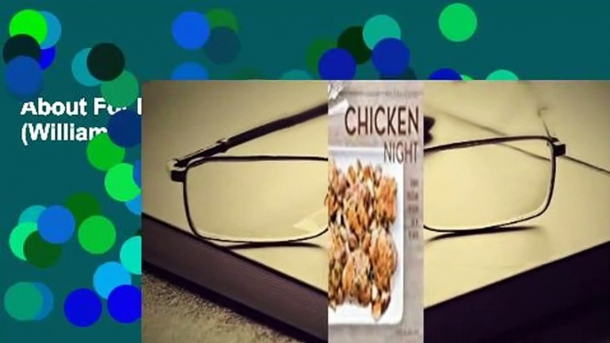 About For Books  Chicken Night (Williams-Sonoma)  Review