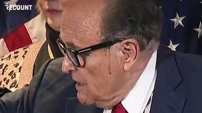 Rudy Giuliani's sweat-fest is stealing the spotlight | Giuliani’s hair dye ‘dripping down his face’_1080pFHR