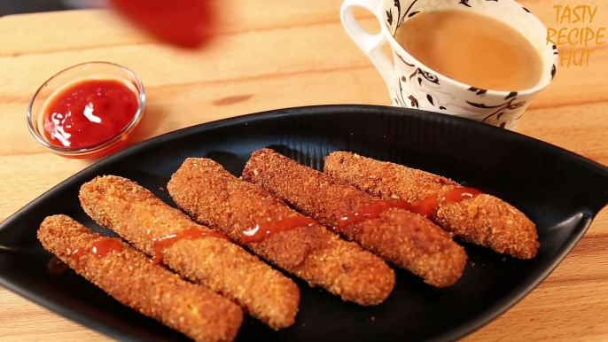 Crunchy Egg Fingers ! Easy tea time snacks with less ingredients