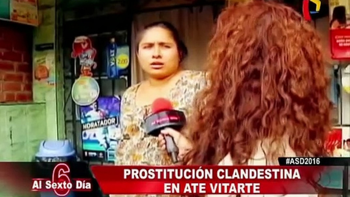 Prostitución en Ate: vecinos indignados por proliferación de meretrices