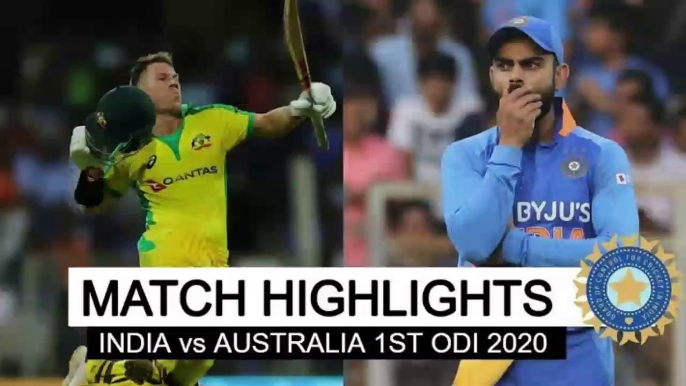 India vs Australia 1st ODI – Highlights | IND vs AUS Highlights, 2020 - cricket highlights 2
