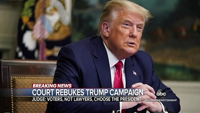 Federal appeals court rejects Trump campaign election fraud lawsuit