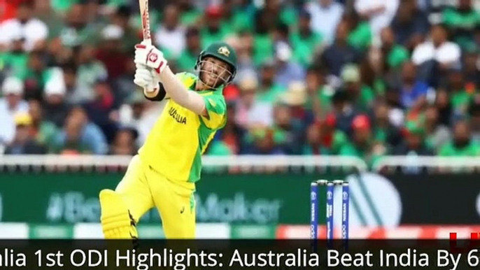 IND vs AUS 1ST odi Match Live Score, India vs Australia Live Cricket match highlights today