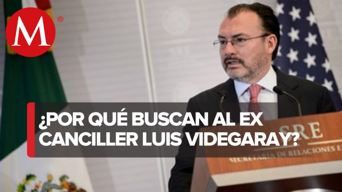 FGR desconoce paradero de Luis Videgaray