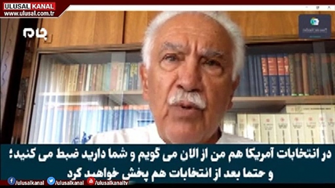 Doğu Perinçek İran basının gündeminde: ''ABD, çekişme ve iç savaşa doğru ilerliyor''