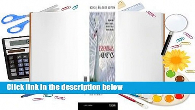 Essentials of Genetics  For Kindle