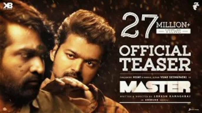 Master - Official Teaser | Thalapathy Vijay | Anirudh Ravichander | Lokesh Kanagaraj