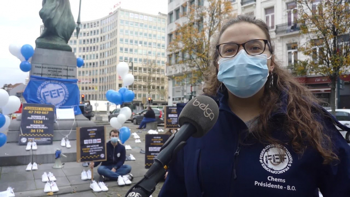 Plus de 1.500 étudiants ont marché derrière la Fef contre la précarité étudiante