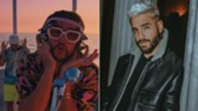 Bad Bunny & Jhay Cortez's 'Dakiti' Tops Billboard Global Charts, Maluma's 'Hawai' Rises On Hot 100 | Billboard News