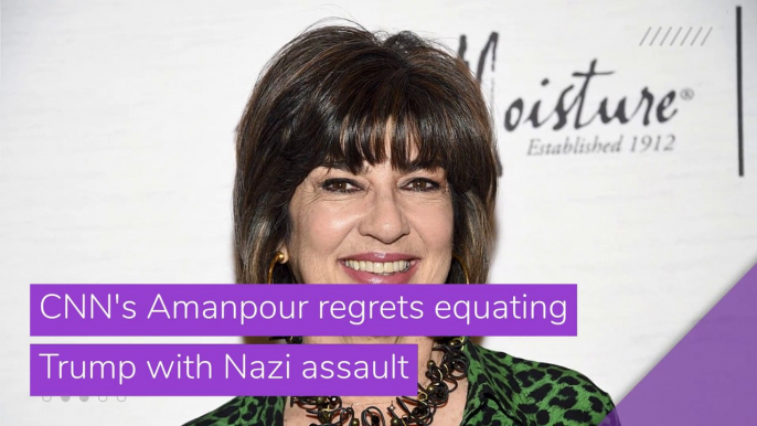 CNN's Amanpour regrets equating Trump with Nazi assault, and other top stories in entertainment from November 18, 2020.