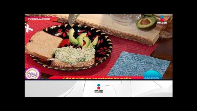 Cocina de solteros: sándwich de ensalada de pollo | Imagen Televisión