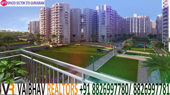 Bptp Spacio  Sale 2 BHK 60 Lac Only Sector 37D Gurgaon Dwarka Expressway  Call Vaibhav Realtors 8826997780