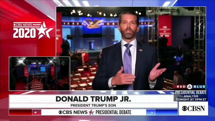 Donald Trump Jr défend son père, le Président des Etats-Unis après les résultats des élections défend son père, le Président des Etats-Unis après les résultats des élections