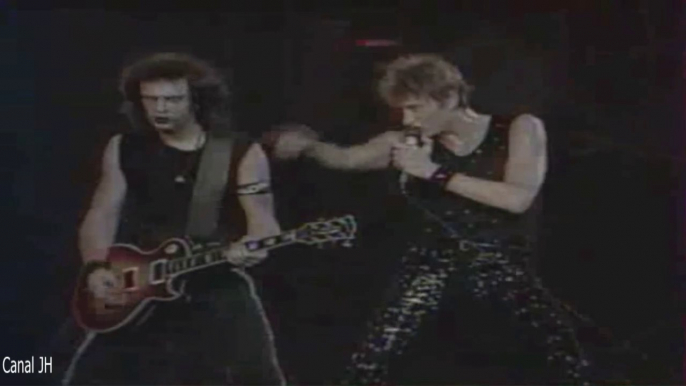 Johnny Hallyday "Entre violence et violon" Zénith 1984