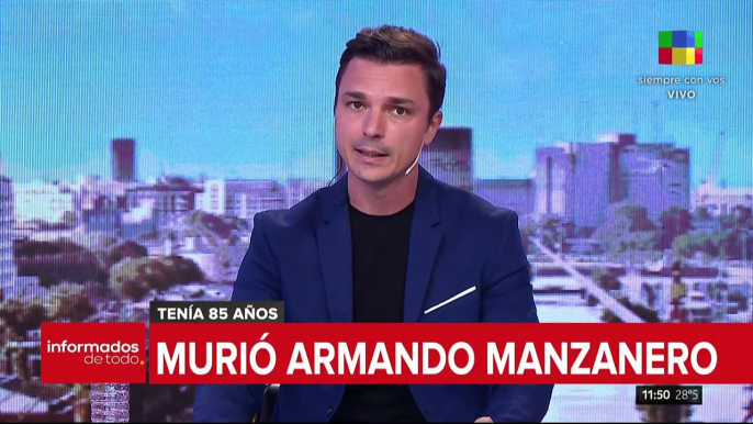 ÚLTIMO MOMENTO | Murió Armando Manzanero