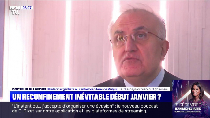 Selon le médecin urgentiste Ali Afdjei, "la population française n'est pas prête à avoir plusieurs confinements"