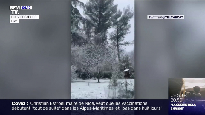 La tempête Bella a causé jusqu'à 50 centimètres de neige par endroits