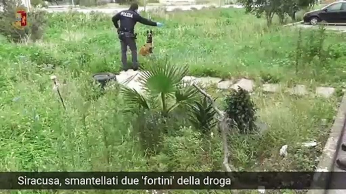 Siracusa - Droga, Polizia smantella due fortini dello spaccio (29.12.20)