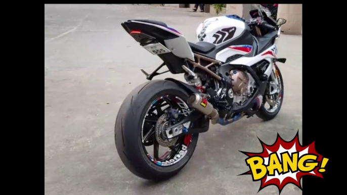 New ProjectLOUD BMW S1000RR Akrapovic GP Exhaust System Sound (FLAME SPITTER)