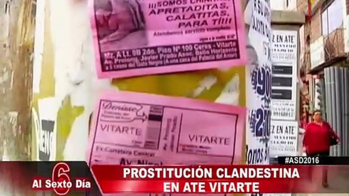 Prostitución en Ate: vecinos indignados por proliferación de meretrices