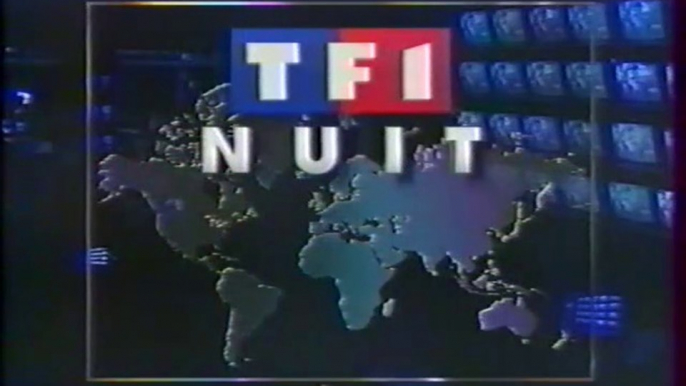 TF1 - 16 août 1992 - Publicités - Bande-annonce - TF1 nuit - Météo - Publicités - Bande-annonce