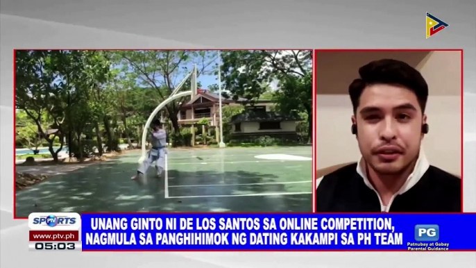 SPORTS BALITA: Panayam ng PTV Sports kay eKata athelete James de los Reyes