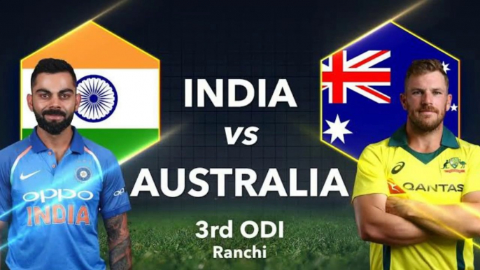 India Vs Australia 3rd ODI Match Full Match Highlights   - klystron 9