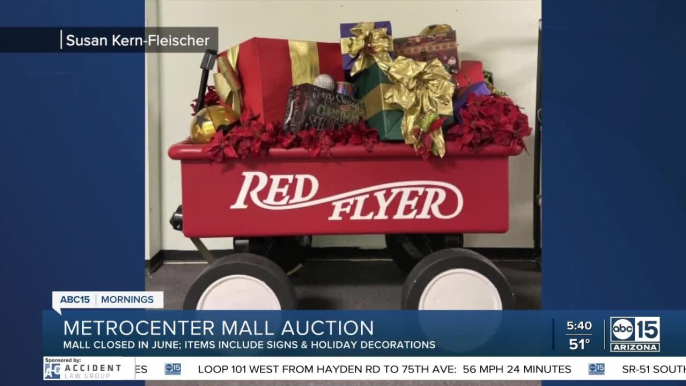 Metrocenter Mall items up for auction