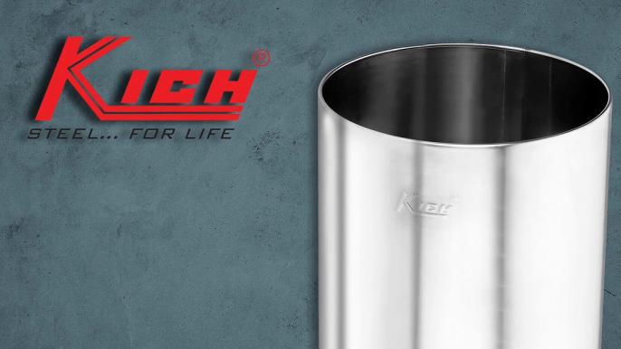 Kich Premium Design Stainless Steel Dustbin