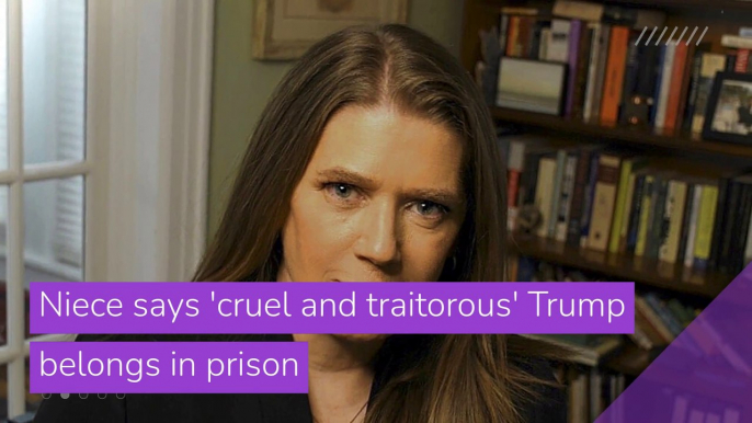 Niece says 'cruel and traitorous' Trump belongs in prison, and other top stories in entertainment from December 06, 2020.