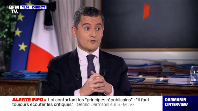 Gérald Darmanin: "Je ne confonds en aucun cas les musulmans et les islamistes"