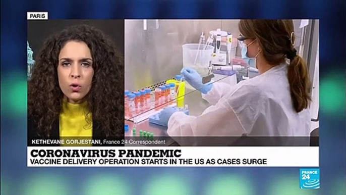 Coronavirus pandemic: First vaccine doses to be administered today in the US
