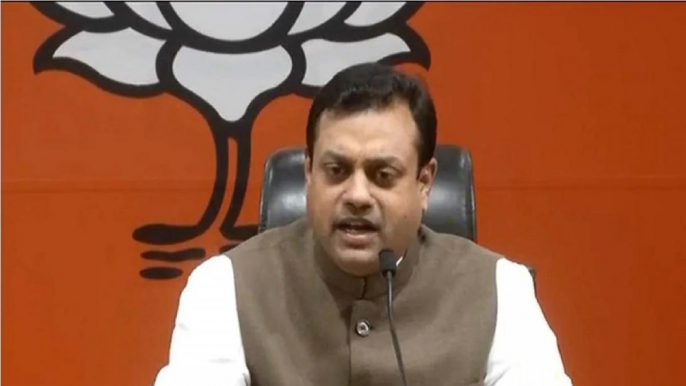 Sambit Patra takes jibe at Congress party