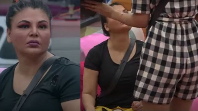 Bigg Boss 14: Rakhi Sawant ने Jasmin Bhasin से करवाया ऐसा मेकअप ? |  FilmiBeat