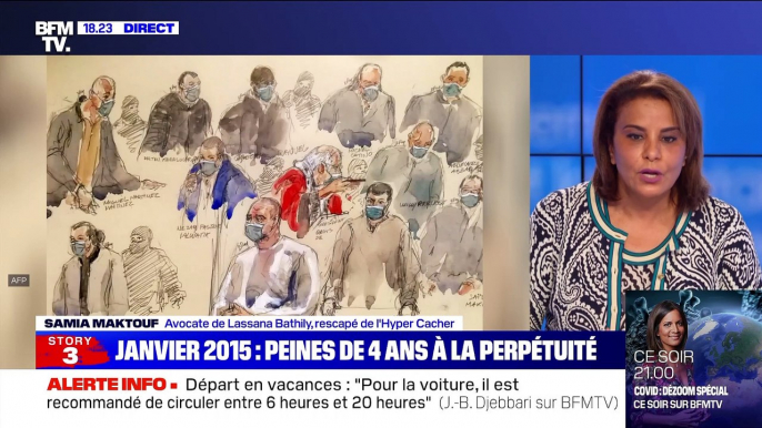 Story 4 : Peines de 4 ans à la perpétuité prononcées dans le procès des attentats de janvier 2015 - 16/12