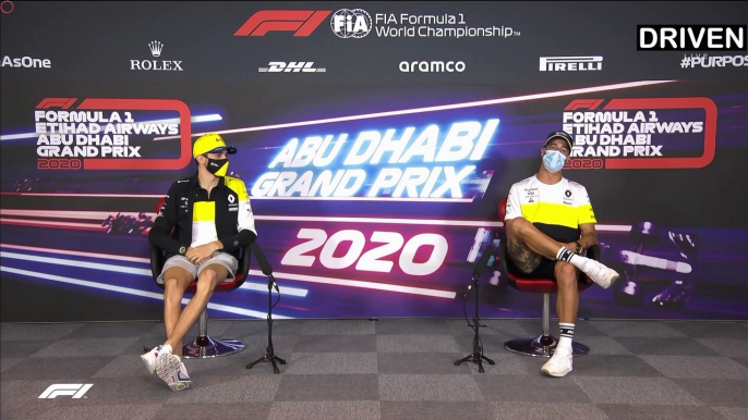 F1 2020 Abu Dhabi GP - Thursday (Drivers) Press Conference - Part 2