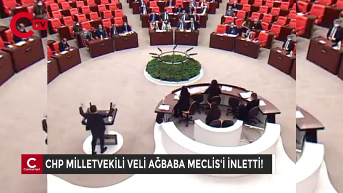 Veli Ağbaba'dan Meclis'te tarihi konuşma! "Haram olsun, zıkkım olsun!"