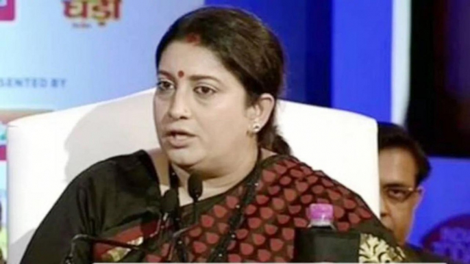 Smriti Irani: Rahul Gandhi cannot do welfare of farmers