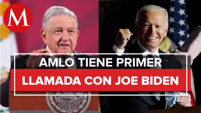 AMLO habla con Joe Biden; "reafirmamos compromiso de trabajar juntos", afirma