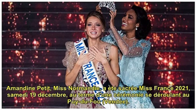 Amandine Petit, Miss Normandie, sacrée Miss France 2021