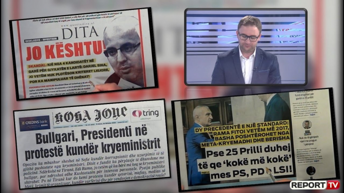 Report TV - "Shtypi i Ditës dhe Ju", ja çfarë shkruajnë gazetat për sot e hënë 28 shtator 2020