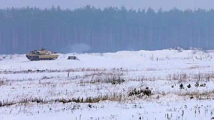 U.S Army • Tanks & Fighting Vehicles & Mortar Live Fire Demonstration • Jan 23  2021 • Lithuania