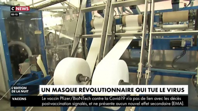 Coronavirus - Une entreprise française a mis au point un masque tueur de virus qui devrait-être bientôt commercialisée !