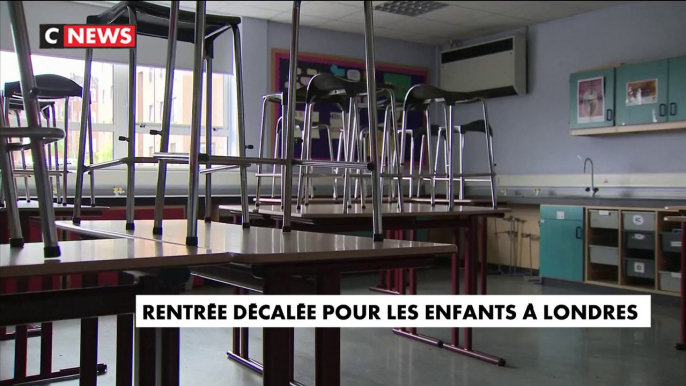 Rentrée décalée pour les enfants à Londres