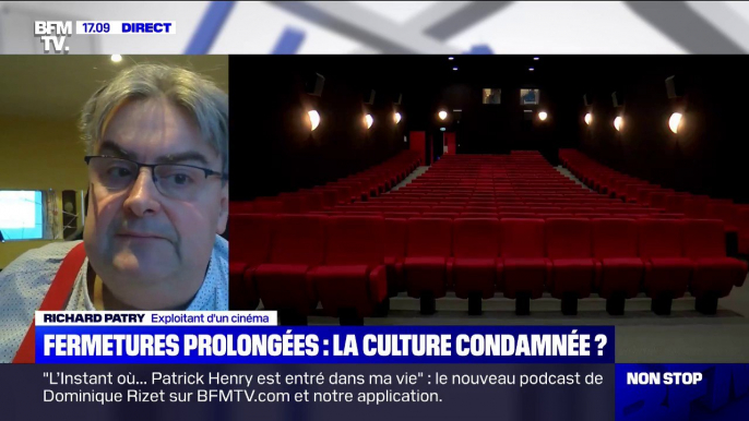 Richard Patry (Fédération nationale des cinémas français): "L'année 2021 va être difficile, car lorsqu'on ne va plus au cinéma, on perd l'habitude d'y aller"