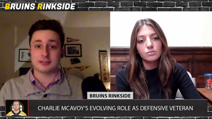 Zdeno Chara Gone, Bruins Defense In Charlie McAvoy's Hands | Bruins Rinkside