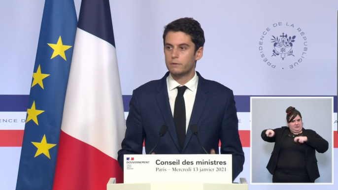 Gabriel Attal sur les variants du Covid: "Il y a une vigilance absolue (…) Les frontières extra-Union européenne sont fermées"